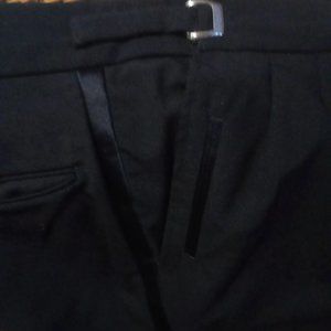 Two pair of black tux pants 36x30 and 40x30